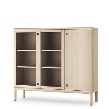 Prio Skänk Hög H120 cm (Björk flera utföranden) - Stolab