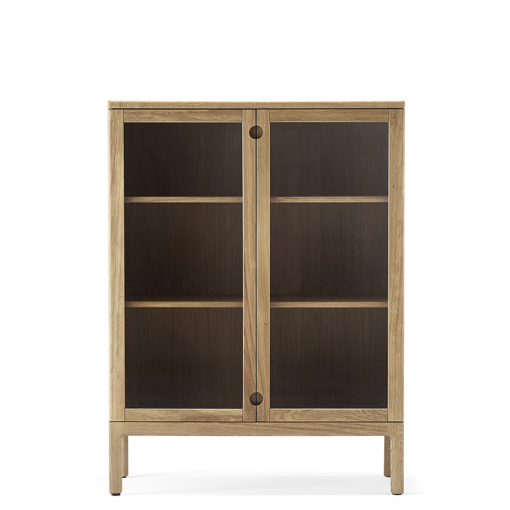 Prio Cabinet high H120 cm (Oak several choices) - Stolab