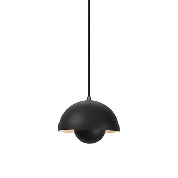 Flowerpot VP1 Pendant lamp (Matt black) - In stock - &tradition
