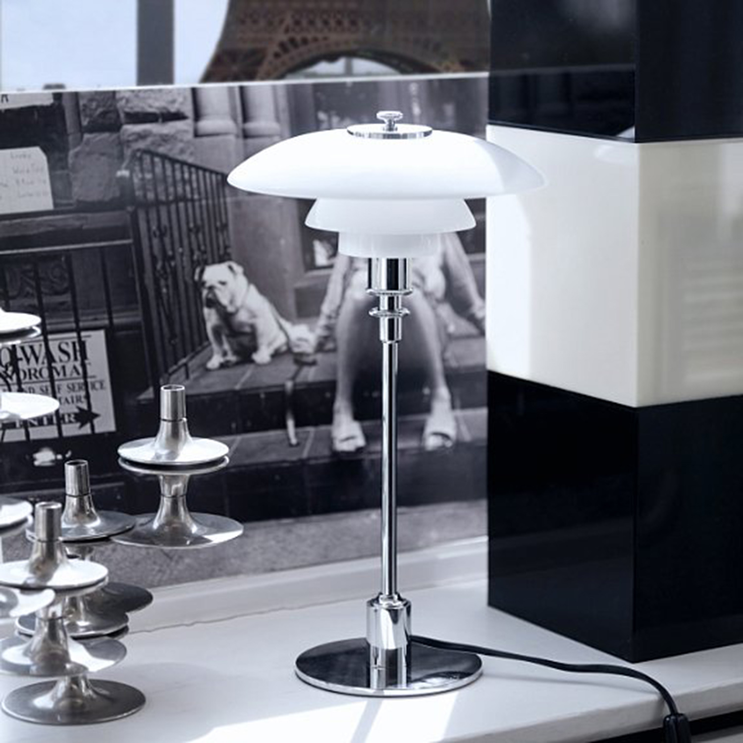 PH 4½-3½ Glas Bordslampa - 3