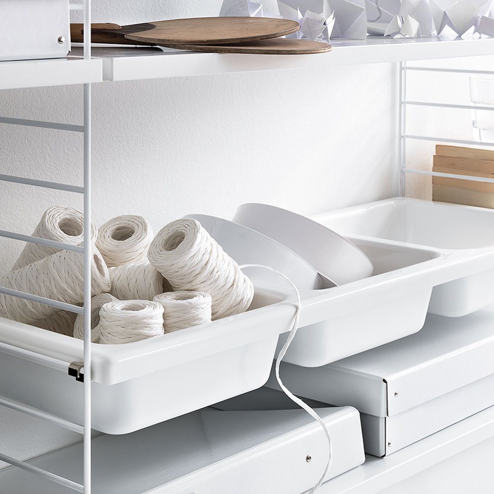 String Bowlplan 78x30 White - 2