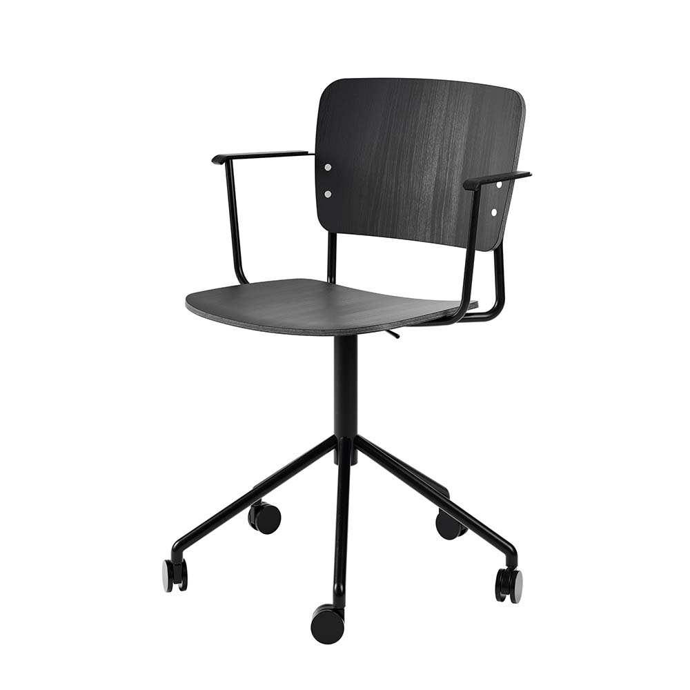 Mono Swivel Base adjustable with armrests - Fogia - 4