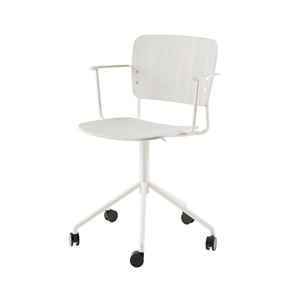 Mono Swivel Base adjustable with armrests - Fogia - 6