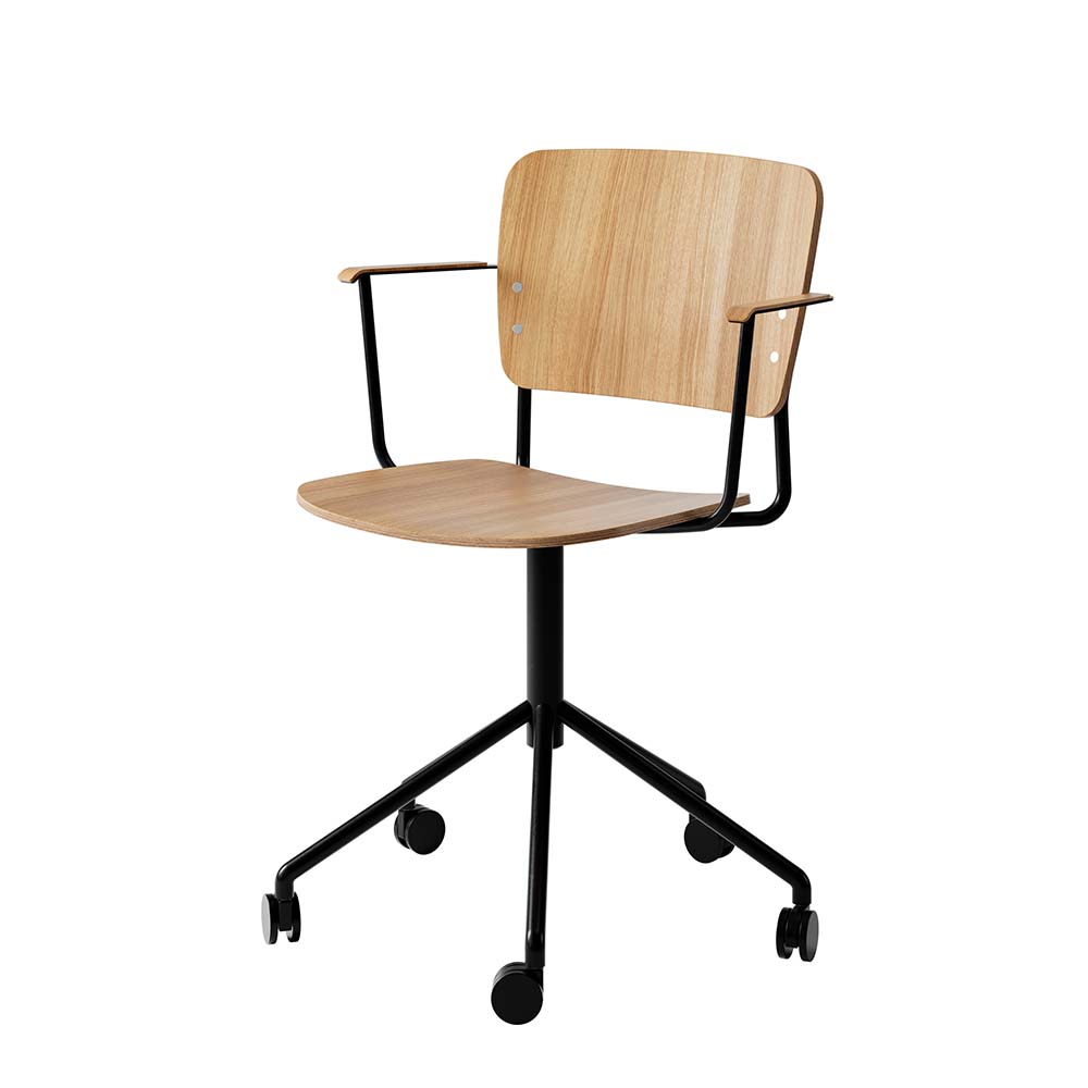 Mono Swivel Base adjustable with armrests - Fogia