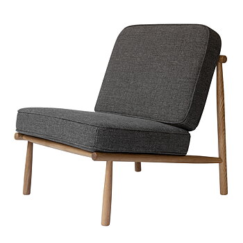 Domus Armchair - Wood (Fabric) - DUX