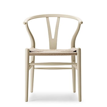 CH24 Wishbone chair (Soft Edition Barley) - In stock - by Ilse Crawford - Carl Hansen & Søn