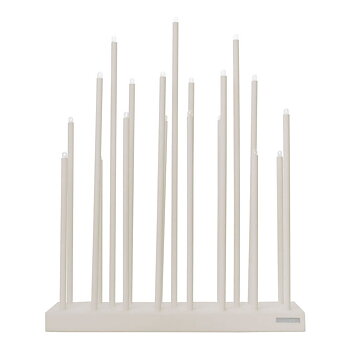 Elflugan Original elektrisk Elljusstake Off white