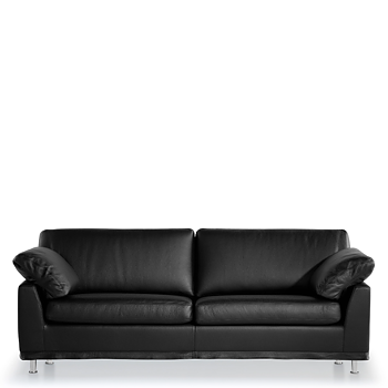 Fredrik 3-seater sofa (Dakota leather) - Dux