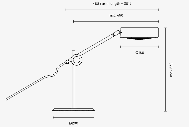 Simris bordslampa - 5