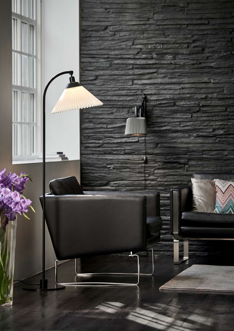Model 368 Black Floor lamp - LE KLINT - 4