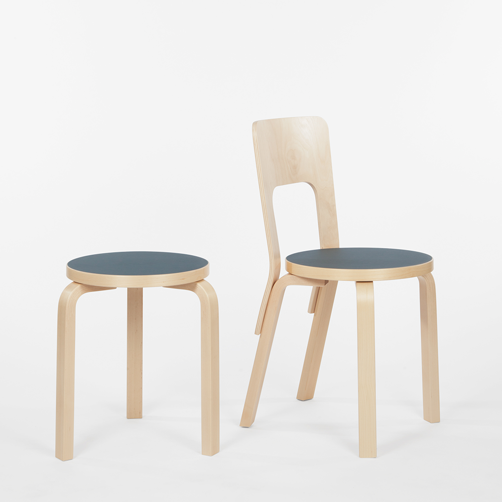 Stol 66 Zebra - Aalto  - 4
