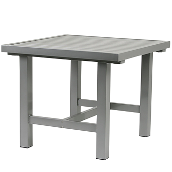 Table 80x85 Aluminium (several colors) - Fri Form