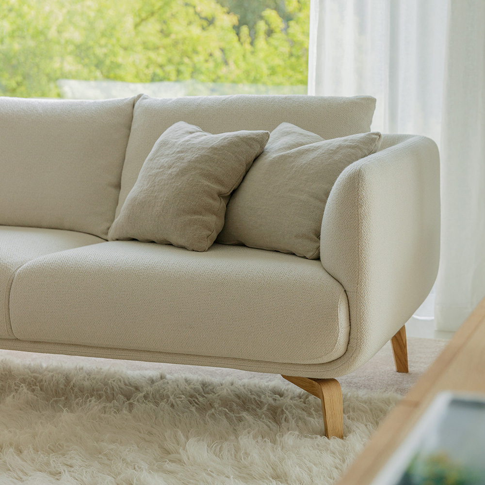 Moa 4-seater sofa 257 cm (several choices) - Sits - 8