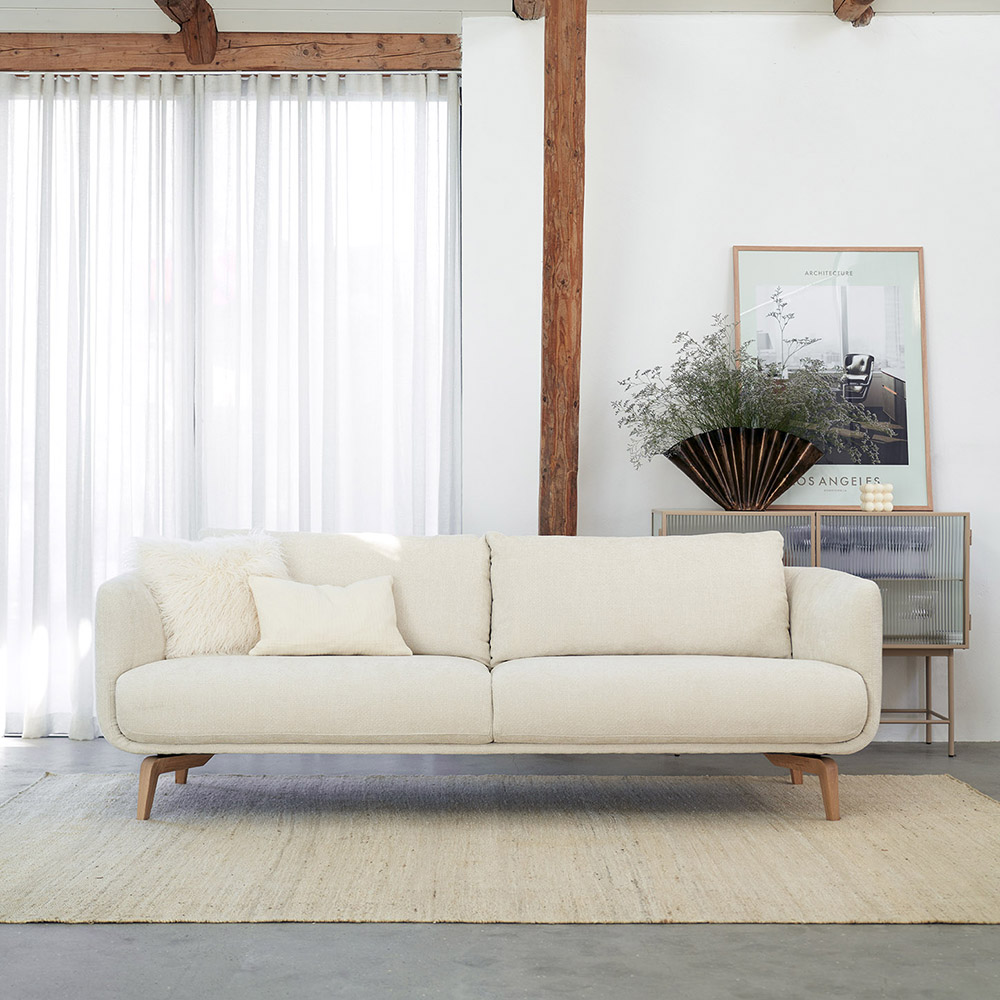 Moa 4-seater sofa 257 cm (several choices) - Sits - 6