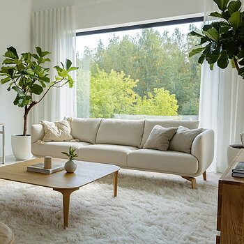 Moa Footstool 75x75 cm (several choices) - Sits