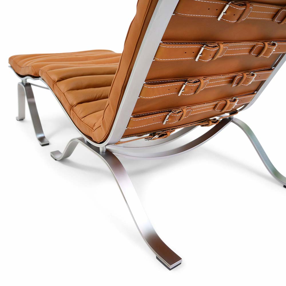Ari Armchair (Cognac leather) - Design bargin/Disply item* -  by Arne Norell - 4