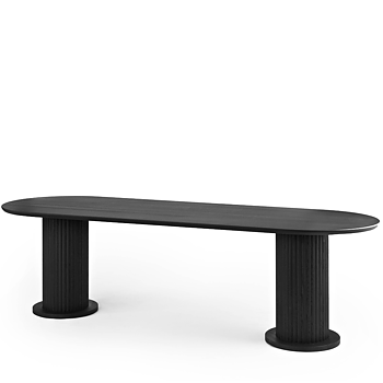 Velvet Oblong Dining Table - Ash (several choices) - Kristensen & Kristensen