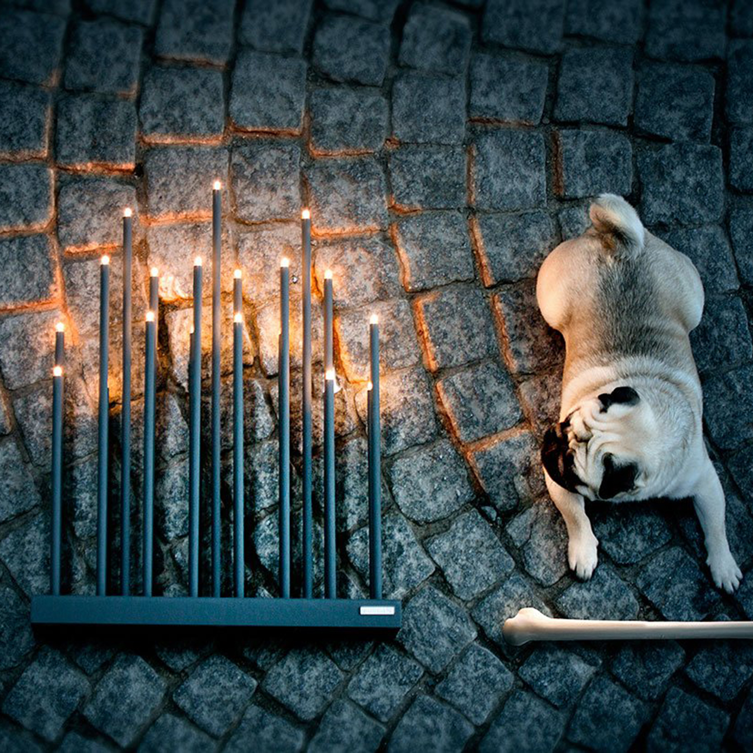 Elflugan Original Candlestick Pure white - In stock - 6