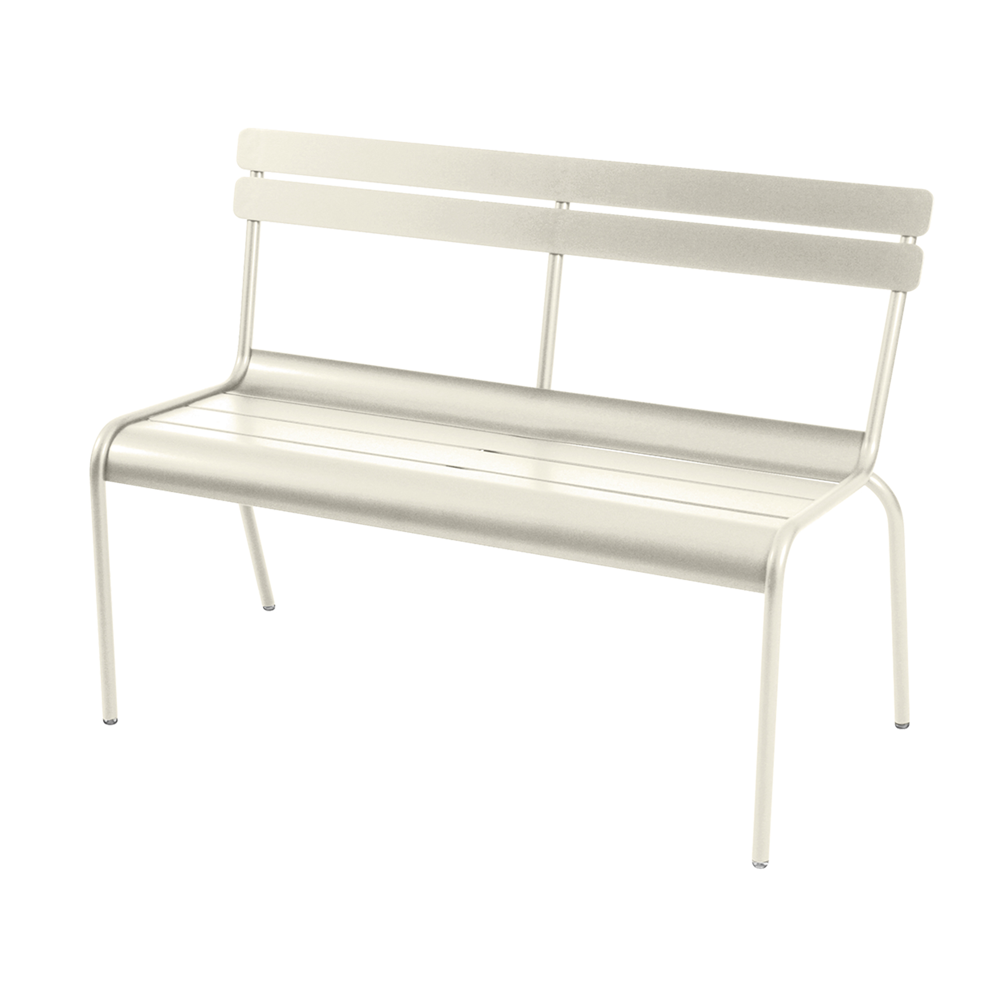 Luxembourg 2/3 bench with backrest- fermob - 11