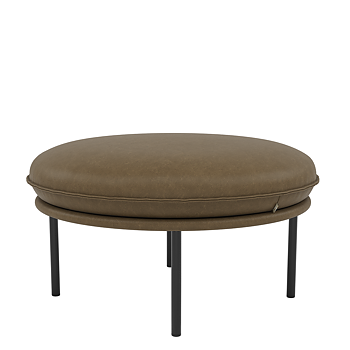 Tiki Footstool (Leather several choices) - Fogia