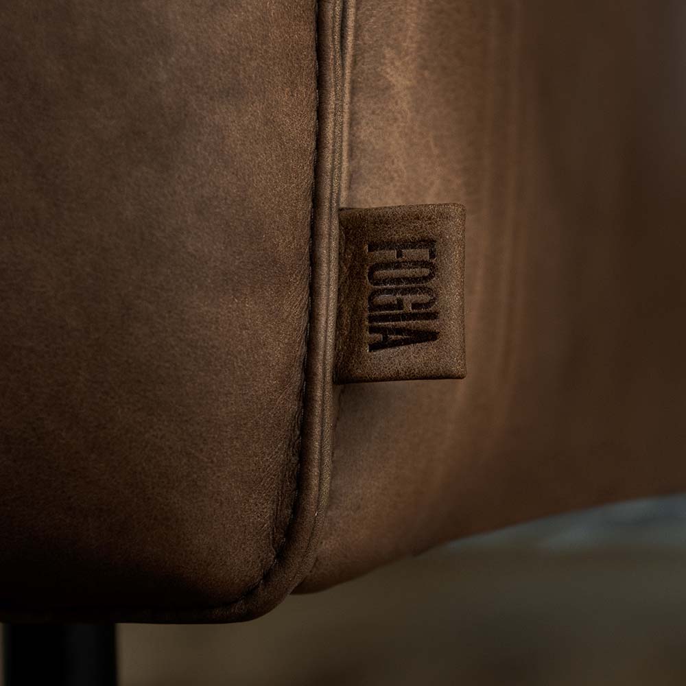 Tiki Footstool (Leather several choices) - Fogia - 6