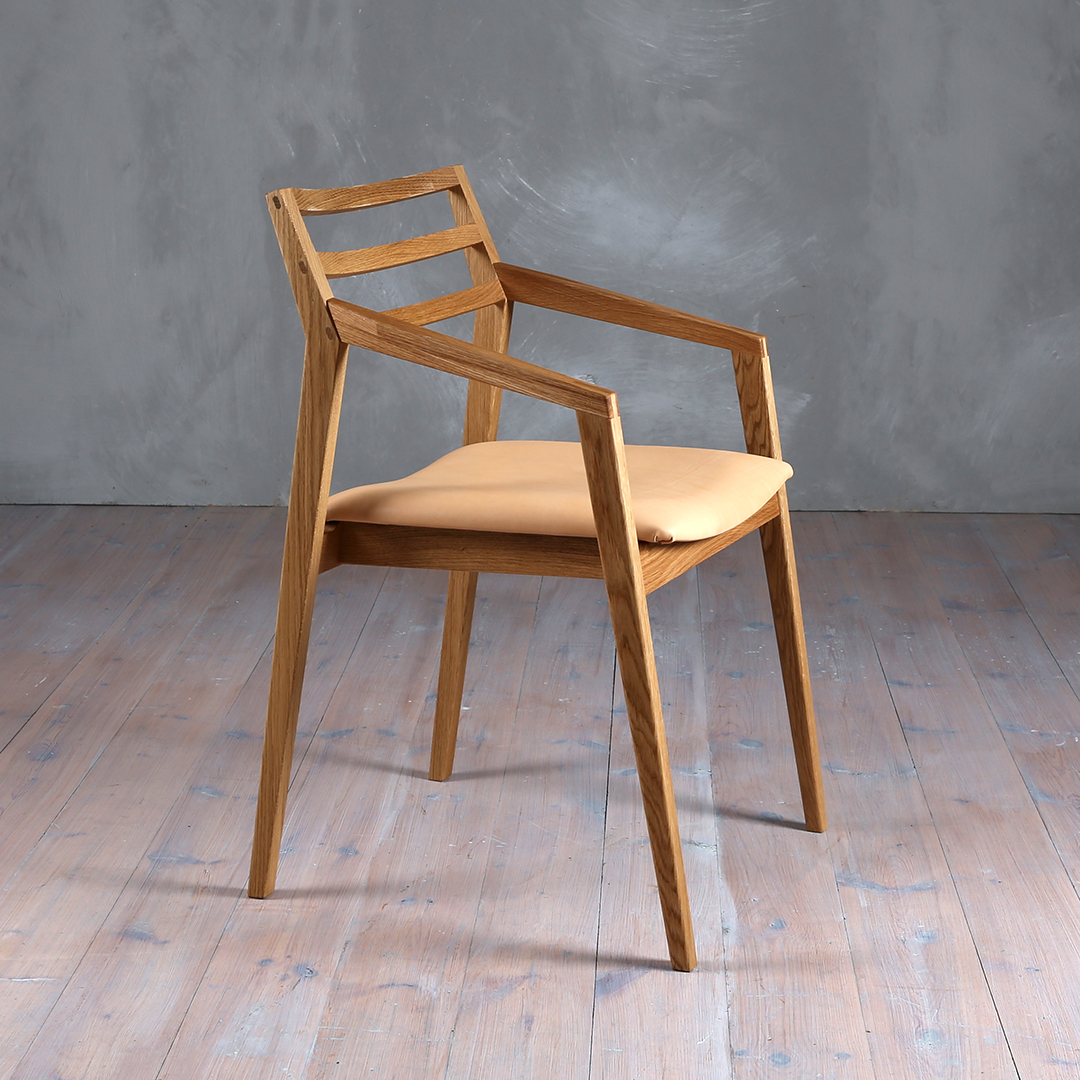 Fole Oak armchair - G.A.D - 2