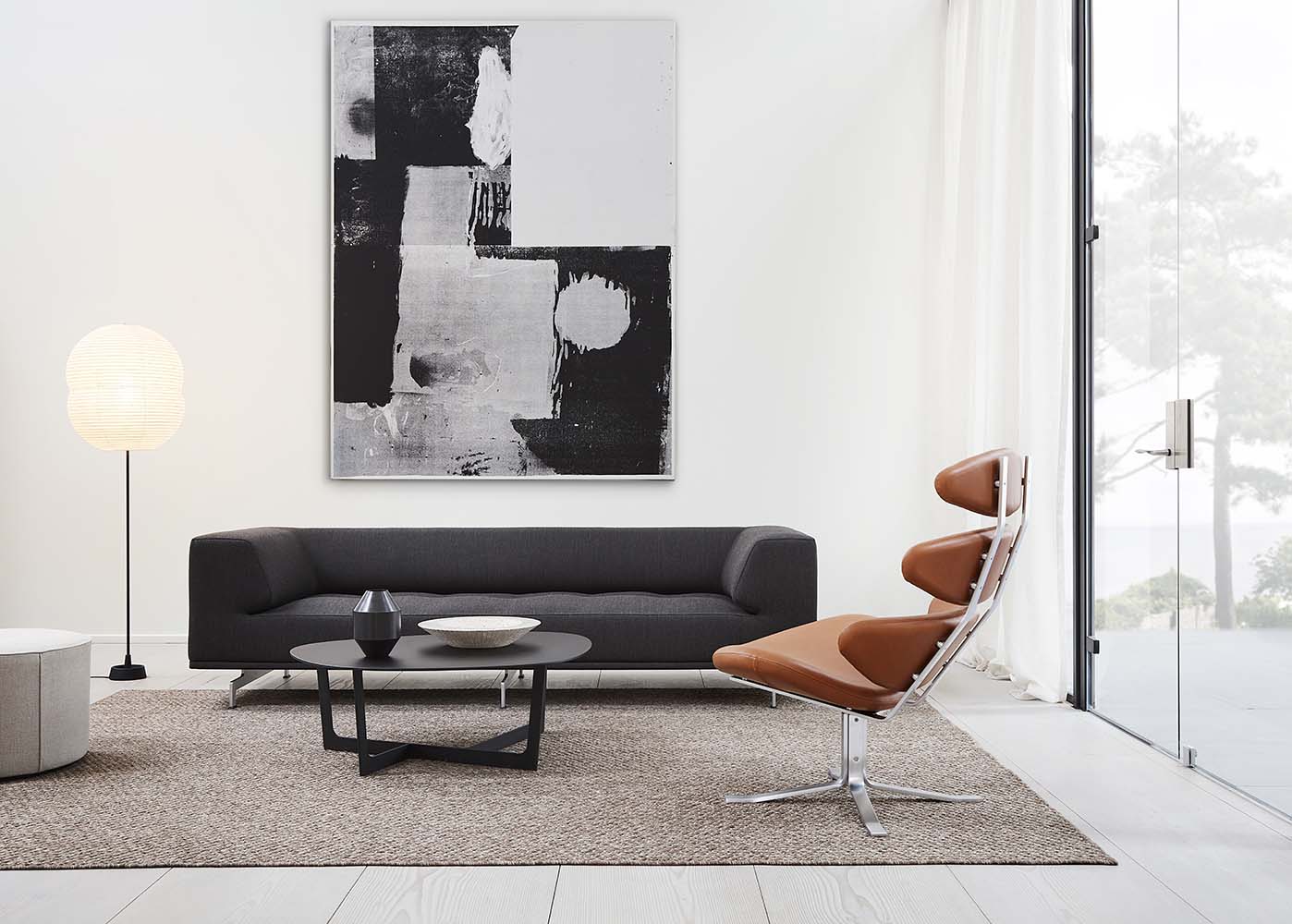 Delphi 4511 Soffa 240 cm Tyg -  Fredericia Furniture - 8