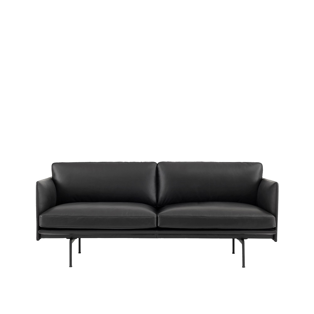 Outline Soffa 2-sits Läder Refine