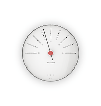 Arne Jacobsen Bankers Väderstation Hygrometer 