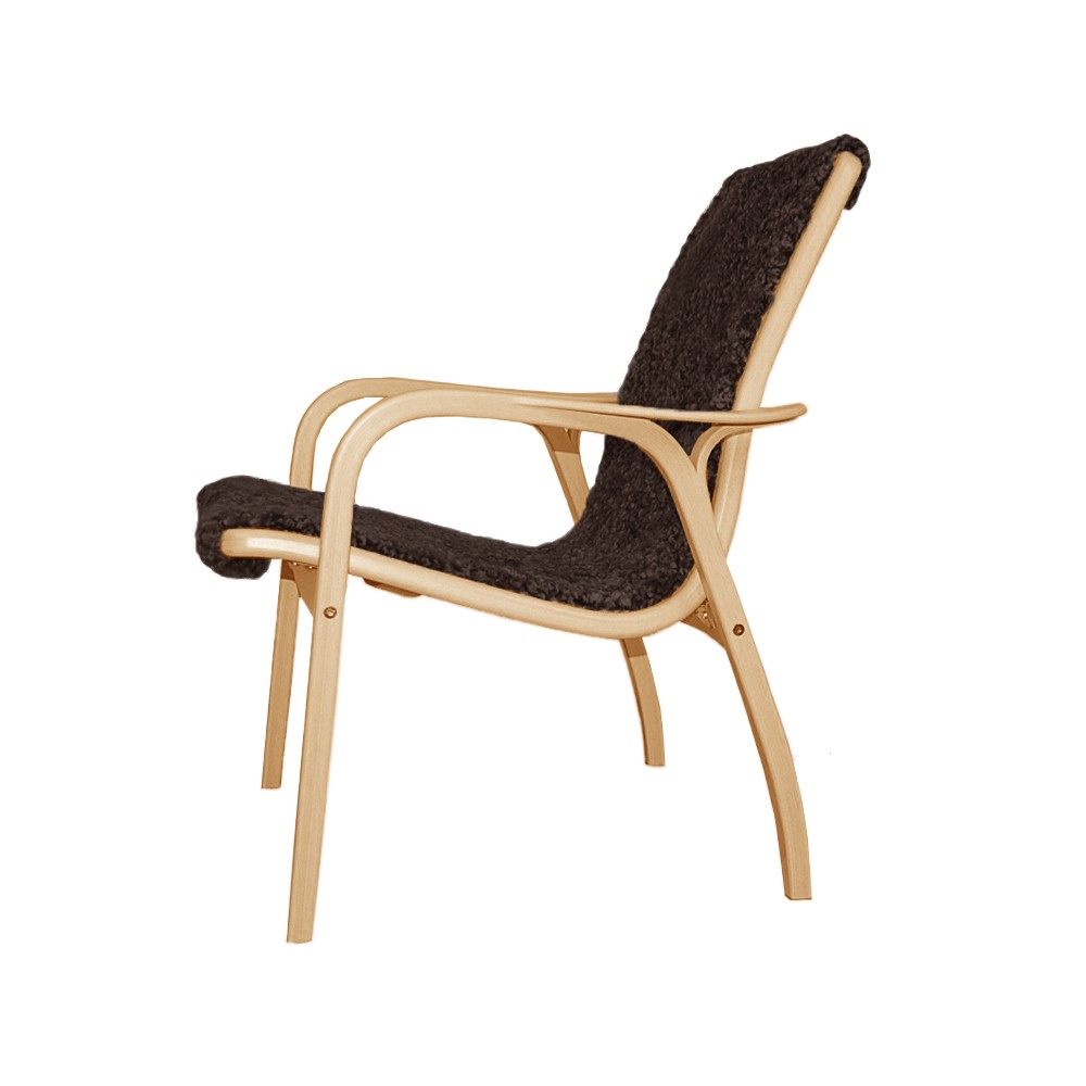 Laminett Fåtölj (Superdeal - Volymköp 2 st) Bok/Fårskinn - Swedese - 10