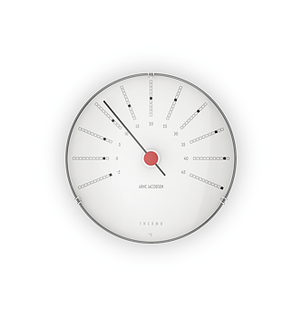 Arne Jacobsen Bankers Weather Thermometer