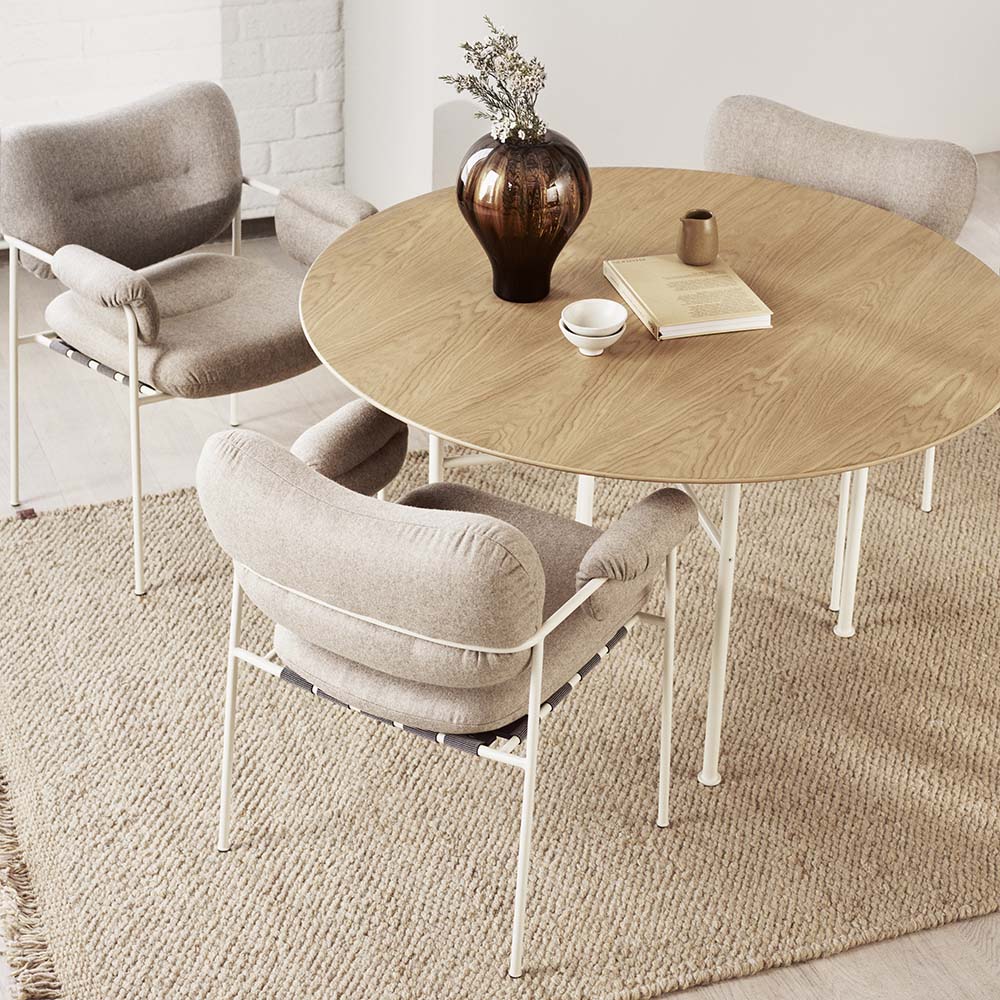 Bollo Dining Chair (Vintage leather cognac/black legs) - Qucikship - Fogia - 4