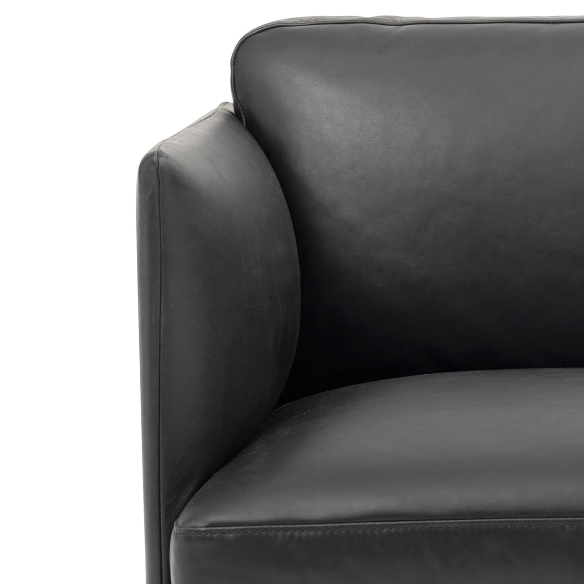 Outline Sofa Chaise Lounge Leather Refine - 6