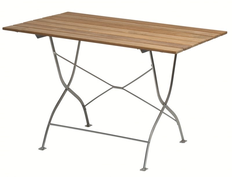 Bryggeribord 110 teak - Grythyttan stålmöbler