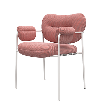 Bollo Dining Chair (Fabric Phlox) - Fogia
