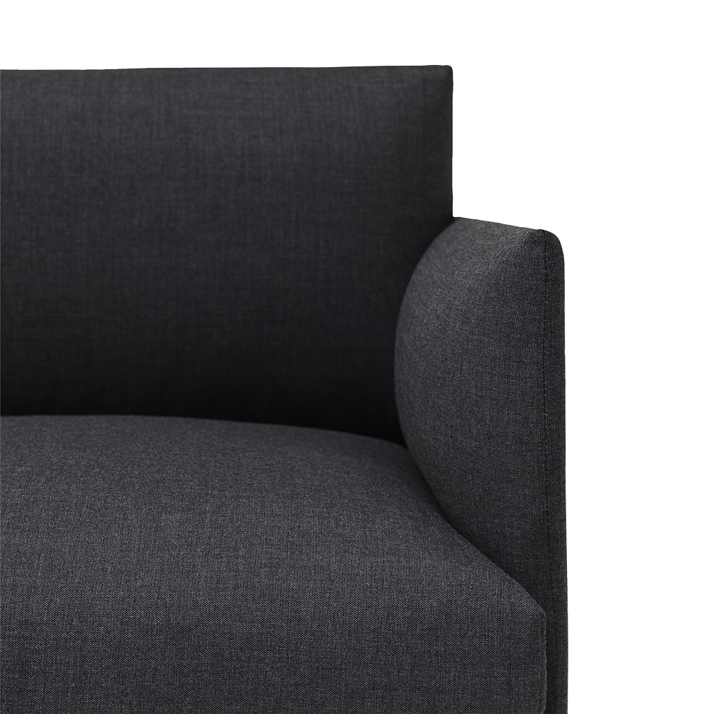 Outline Sofa Chaise Lounge Fabric - 10