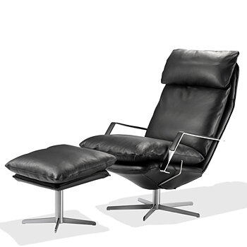 SL 330 Armchair (Leather several choices)-  Søren Lund