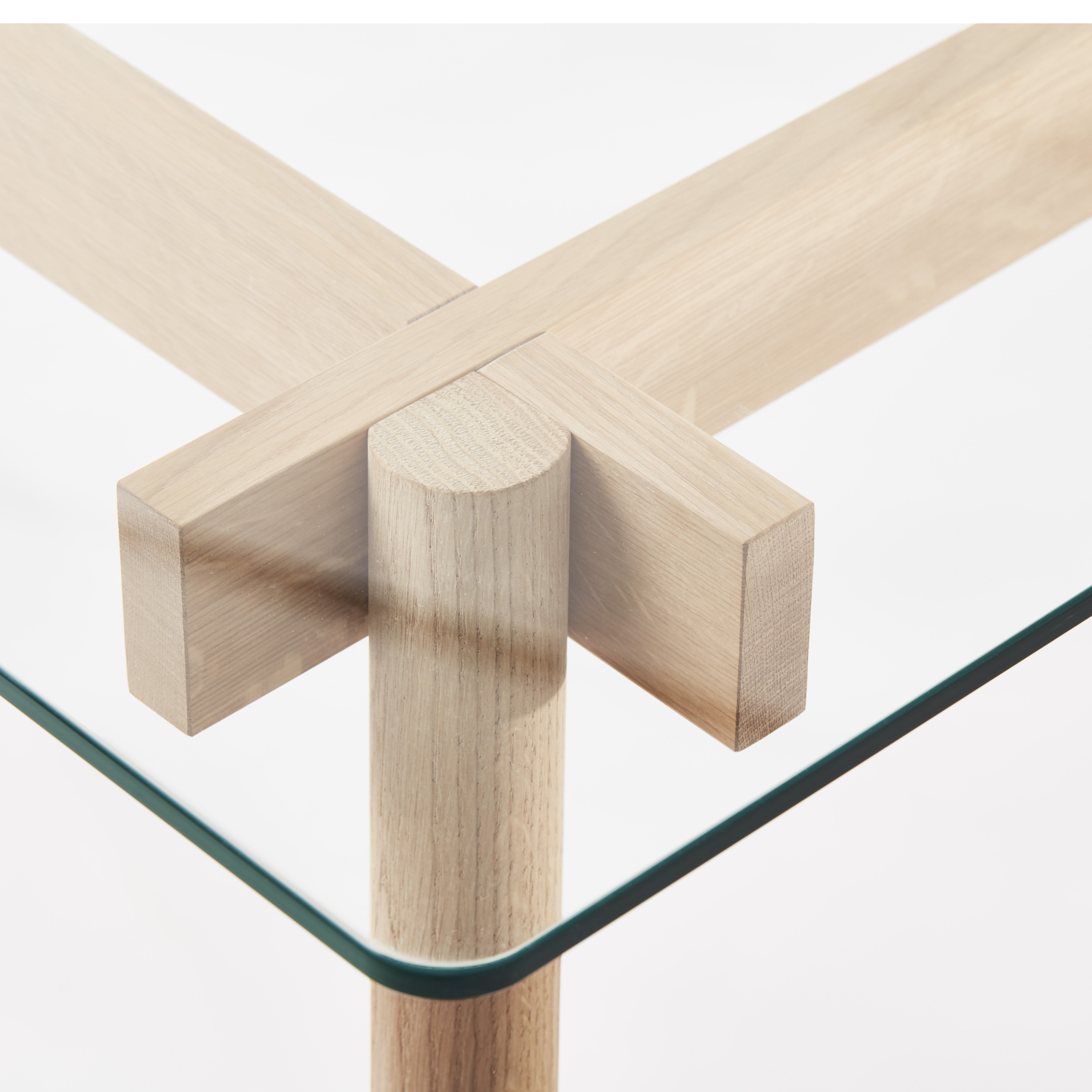 Corners Dining table White oiled oak - A2 - 4