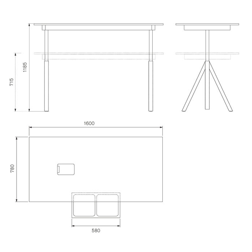 String Work desk - 6