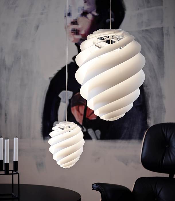 Swirl 3 Vit Pendel - LE KLINT - 7