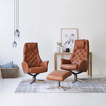 Ruby Maxi Recliner Fåtölj (större storlek) - BD Möbel
