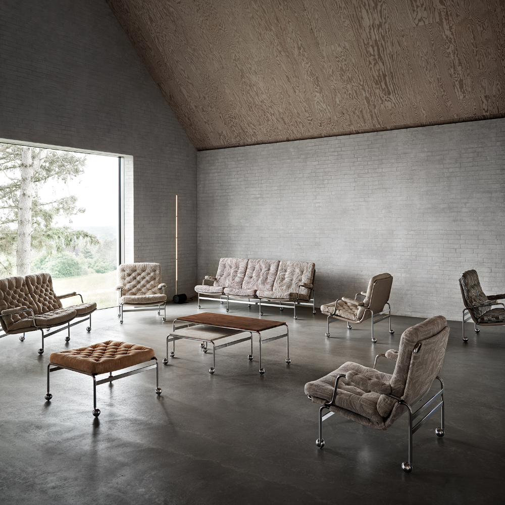 Karin 73 sofa 3 seater (Fabric/leather several choices) - DUX - 2