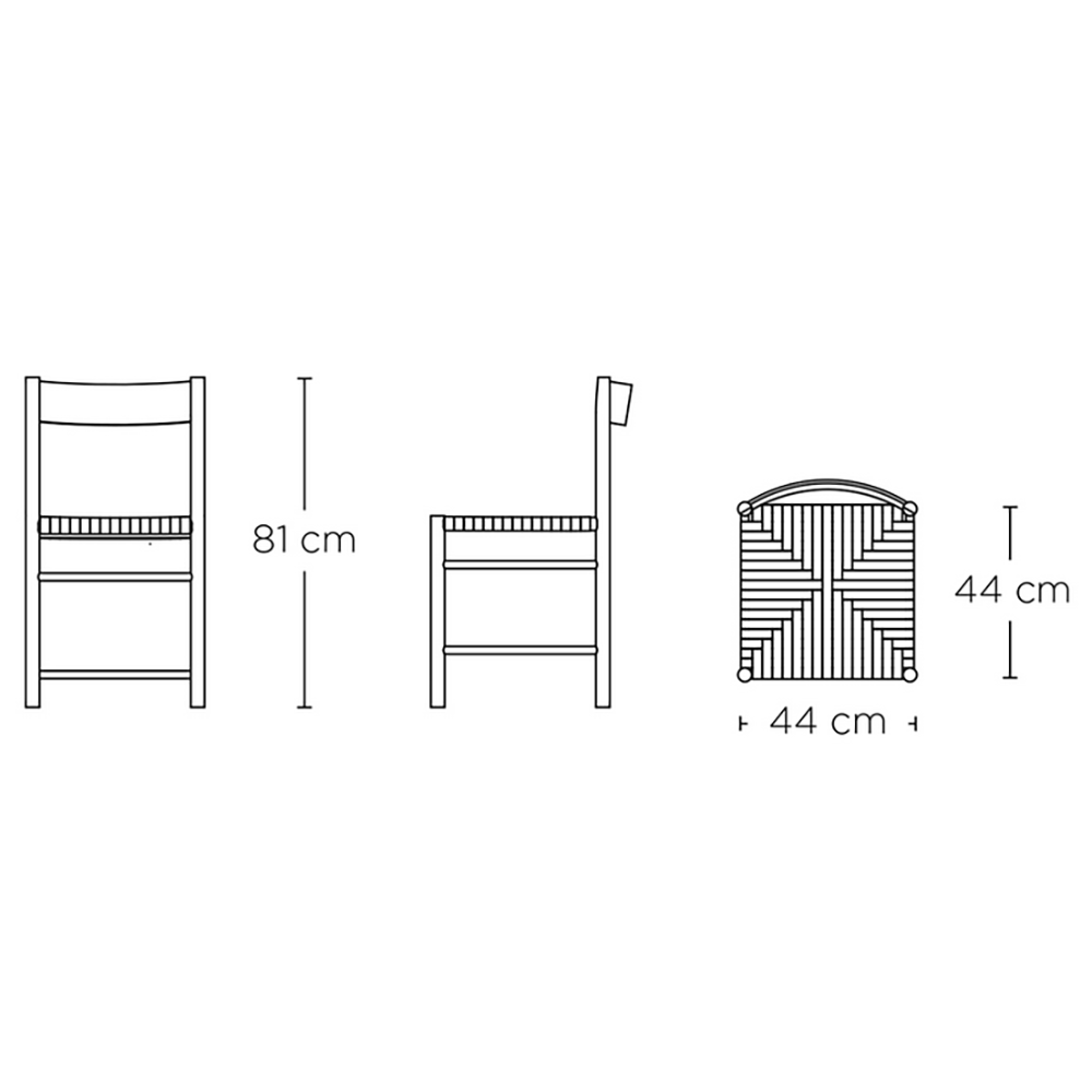 F-Dining Chair Matstol - Brdr. Krüger - 6