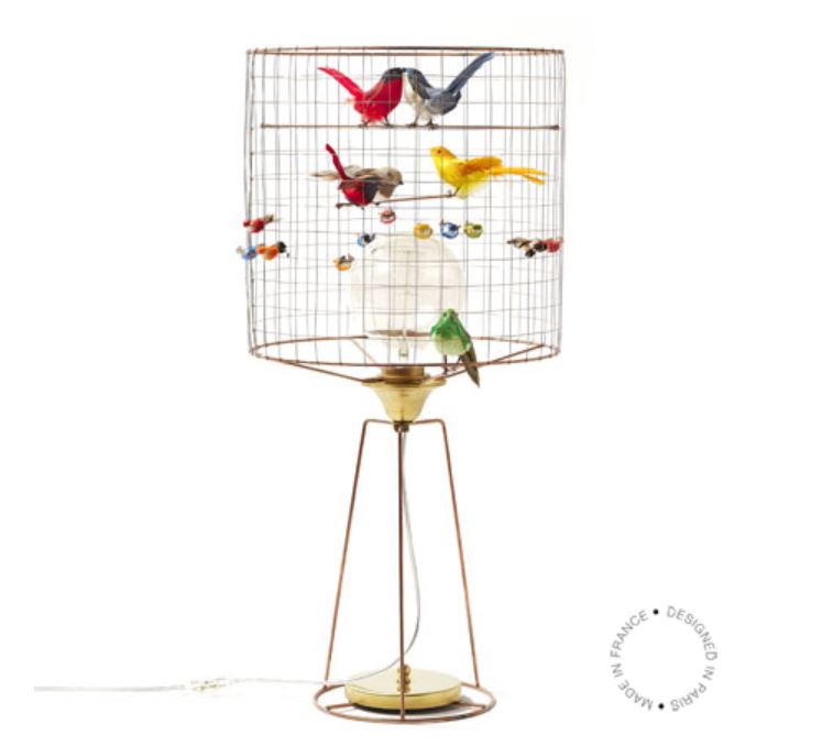 Bird lamp Voliere Haute 33 cm