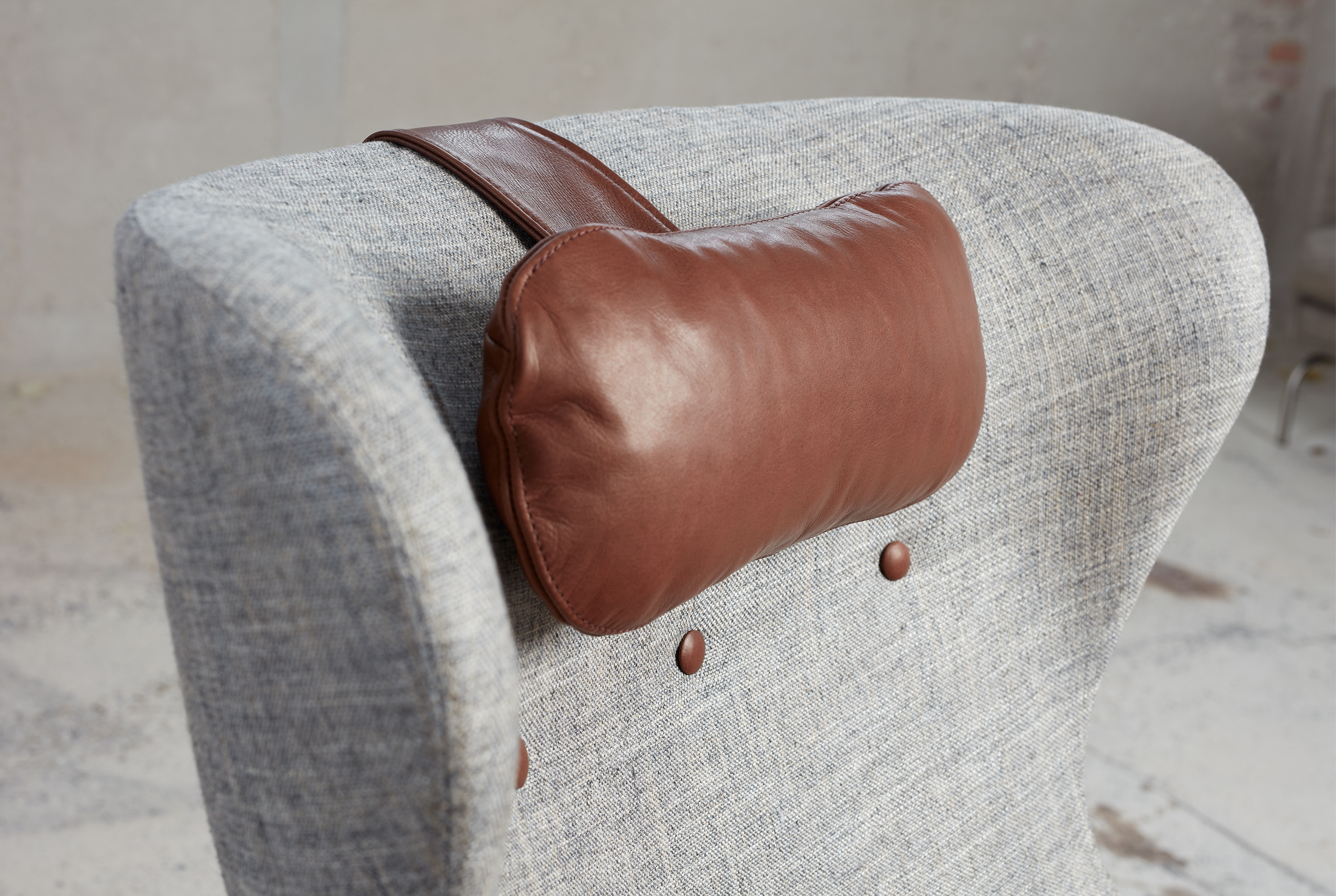 SL 407 Armchair (Fabric/leather several choices) - Søren Lund - 6