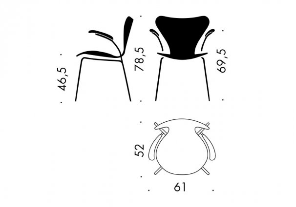 Series 7™ 3207 Armchair Grace - Anniversary Collection 2022 - Design bargain/Disply Item* - 10
