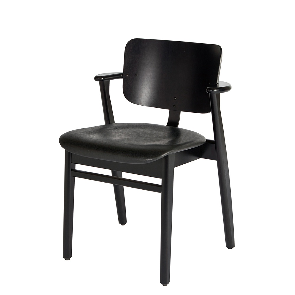 Domus Chair w. Leather Seat - Artek - 8