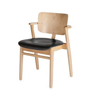 Domus Chair w. Leather Seat - Artek