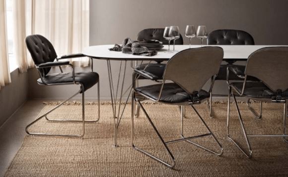 Sam Chair Leather/Chrome | DUX | Vision of Home.se | Scandinavian