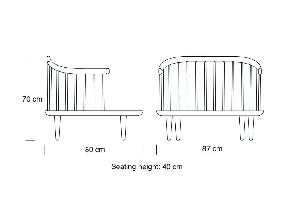 FLY SC1 Armchair - & Tradition - Quickship - 6